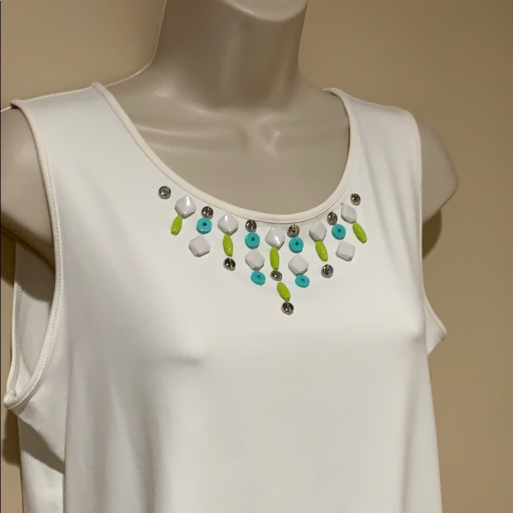 Ruby Rd beaded top - Picture 3 of 6